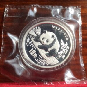 Silver Panda Proof coins and medals