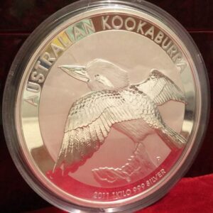 2012 Australian 1 Kilo Silver Kookaburra Large Coin