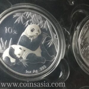 2007 silver panda coin