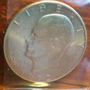 1972 silver dollar