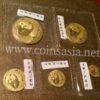 2002 China Gold PANDA 5-Coin Original Mint Sealed Set