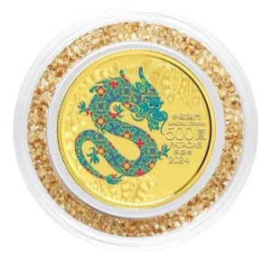 2024 Macau Gold Dragon Proof Coin